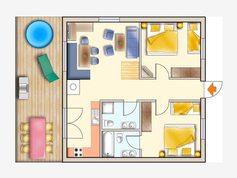 Luxury Chalets Wiesenruh Бихльбах Экстерьер фото